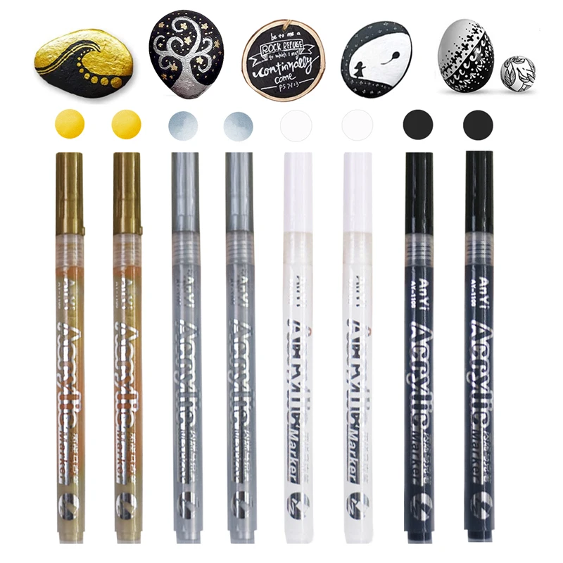 Copic Marker Classic - 3Pcs/set White Acrylic Paint Pen for