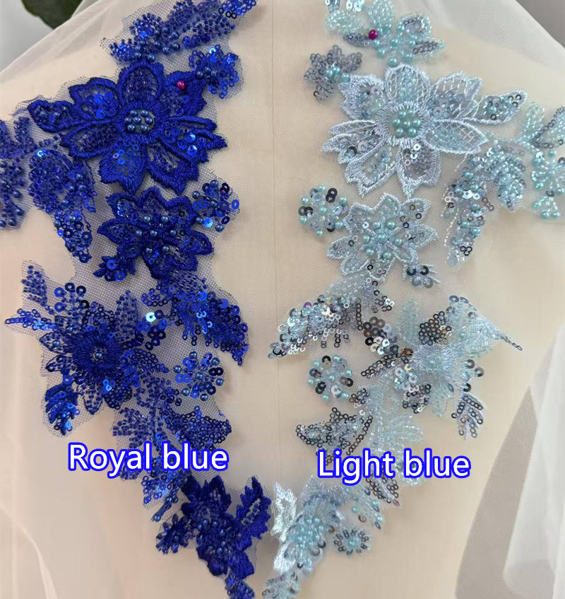 Applique Patch Flower - 10PCS Embroidered Lace Applique Multi Colored