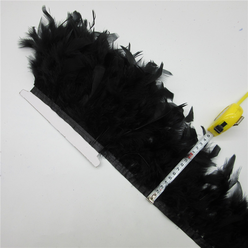 2 Yards Turkey Feather Trim Fl - огляд і ціна Feather Trim Marabou