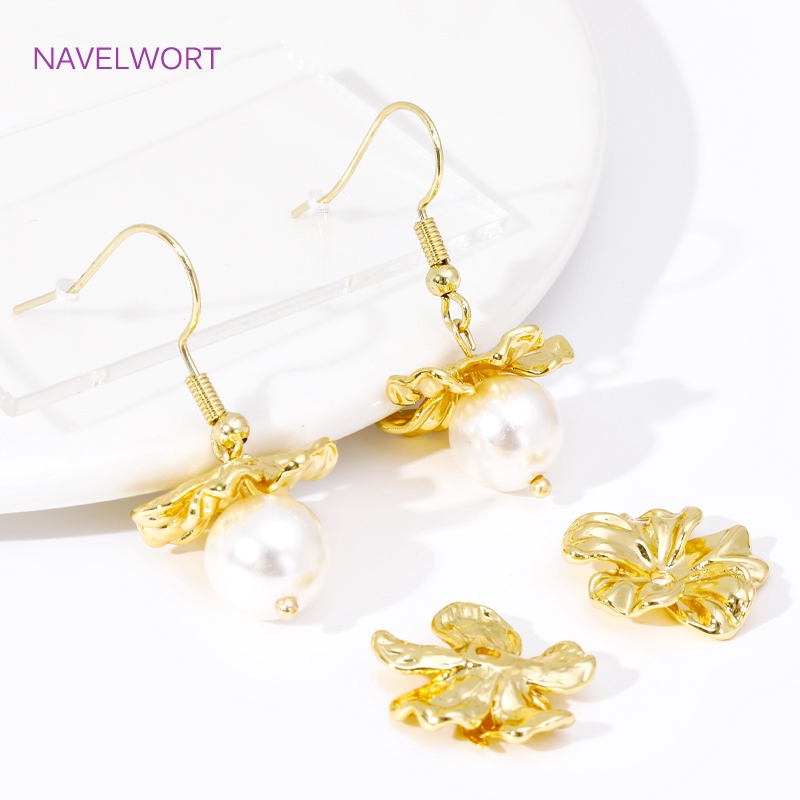18K Gold Plated Large Flower B - огляд і ціна Embellishment Crafts