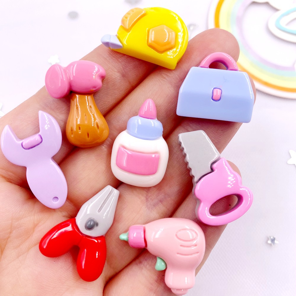 Resin Colorful Pliers Hammers  - огляд і ціна Embellishment Glue Craft