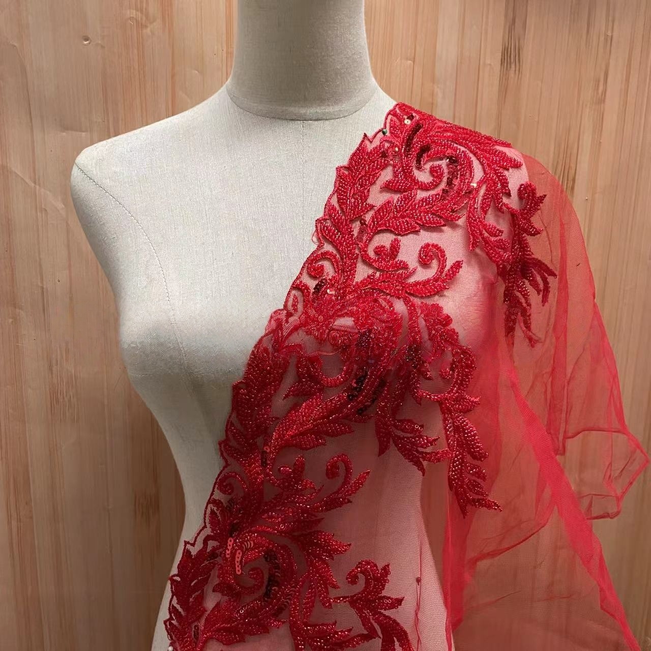 Beaded Embroidery Lace Trim wi - огляд і ціна Beaded Trim Fringe