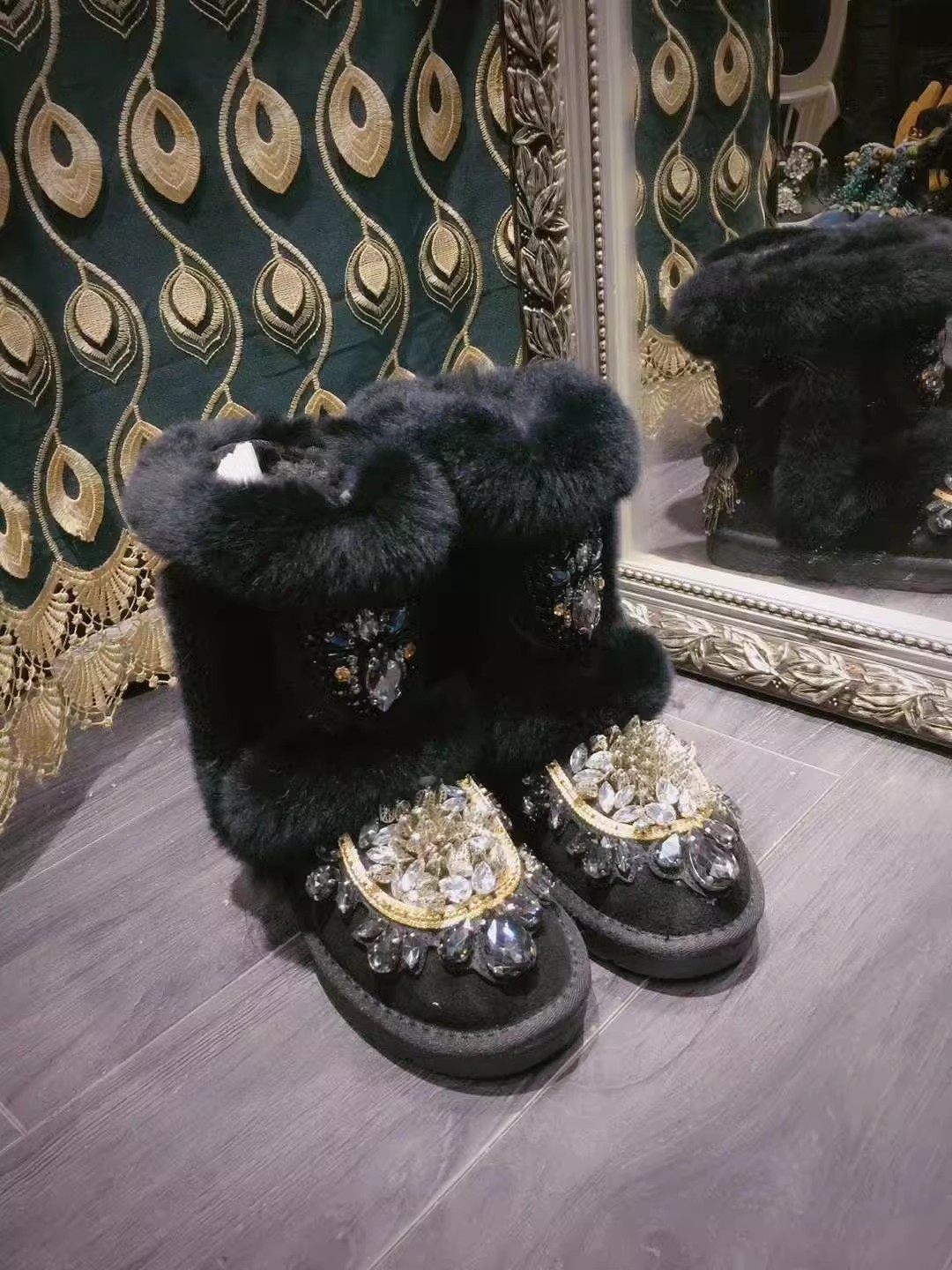 Bling Black White Gem Rhinesto - огляд і ціна Sew On Rhinestone