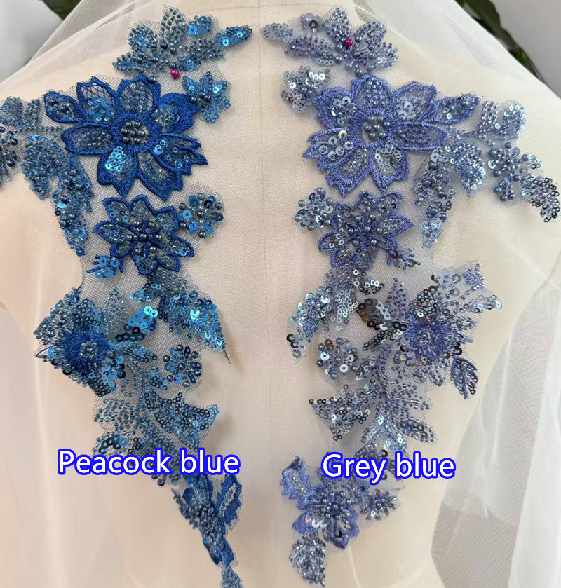 10PCS Embroidered Lace Appliqu - огляд і ціна Applique Patch Flower