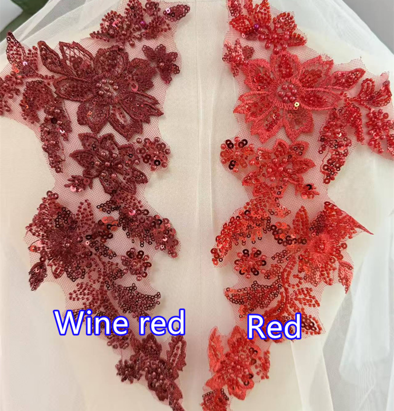 10PCS Embroidered Lace Appliqu - огляд і ціна Applique Patch Flower
