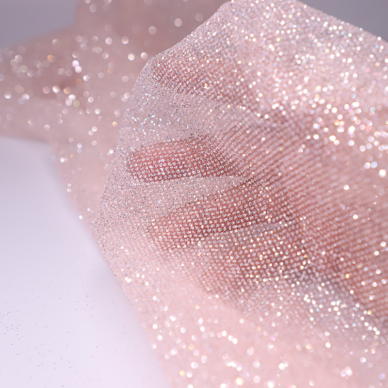 100/300/500cm X150cm Shiny Gli - огляд і ціна Crystal Mesh Fabric
