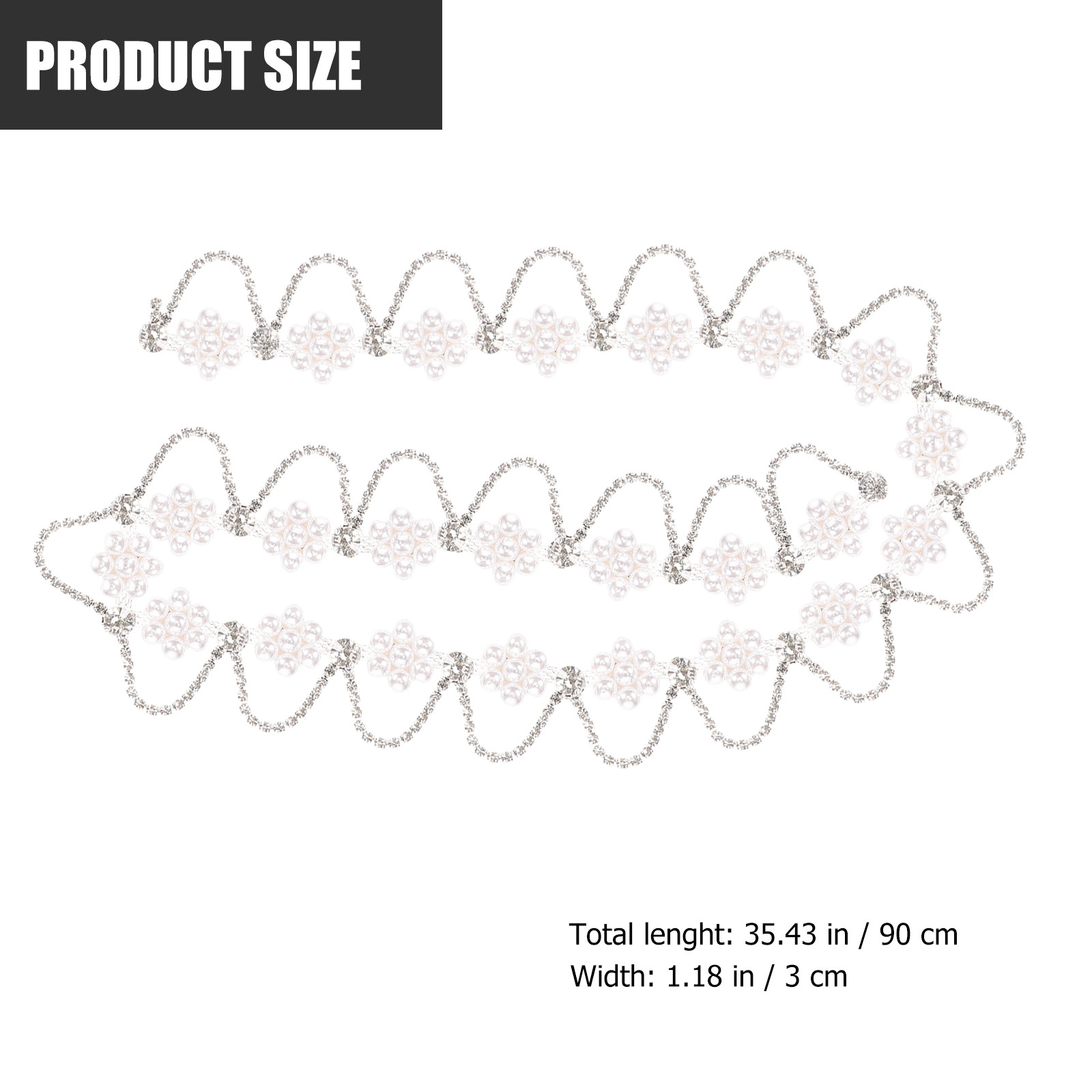 Premium Rhinestone Pearl Chain - огляд і ціна Embellish Craft