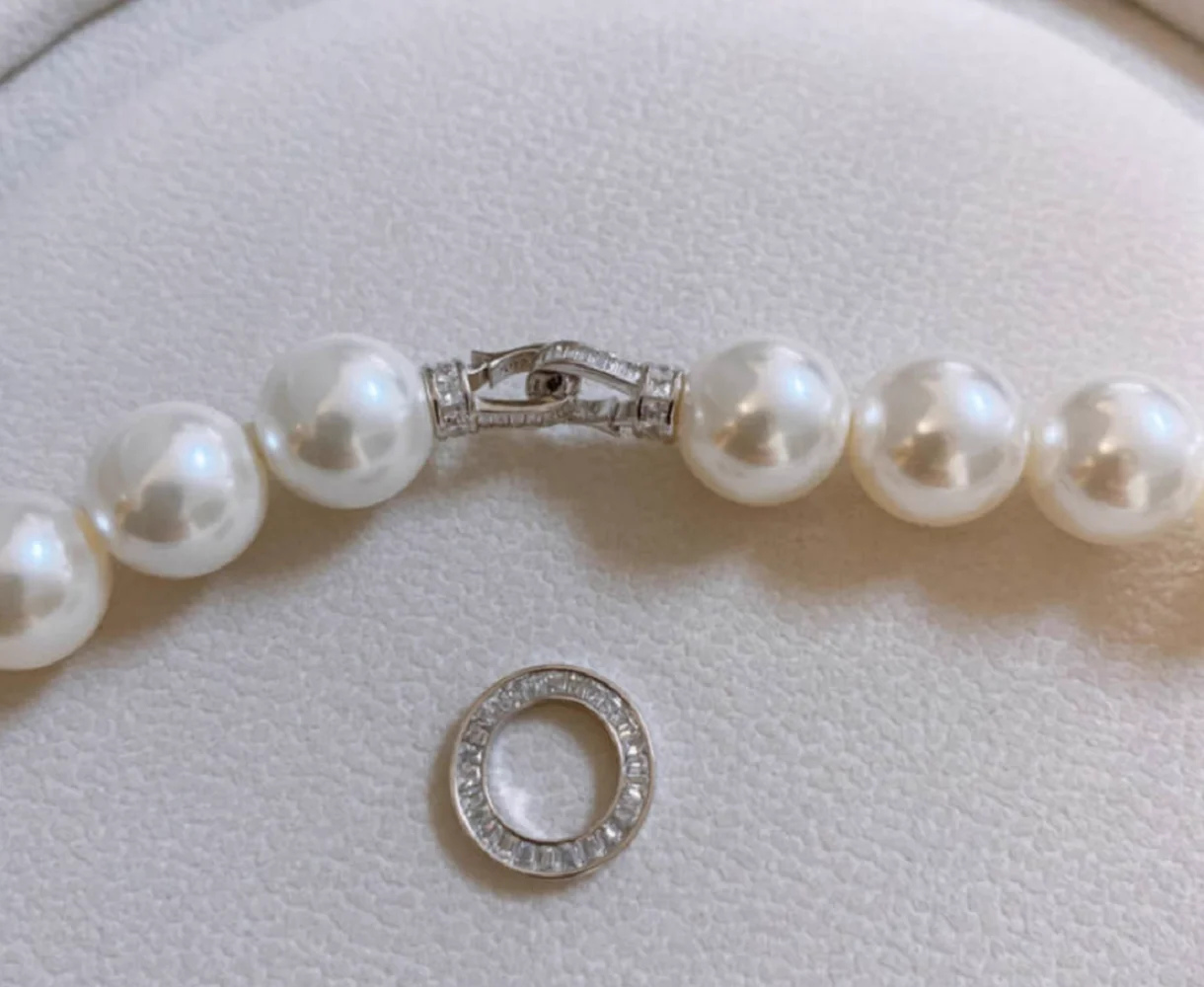Gorgeous AAAA++9-10mm 10-11mm  - огляд і ціна Pearl Trim Chain