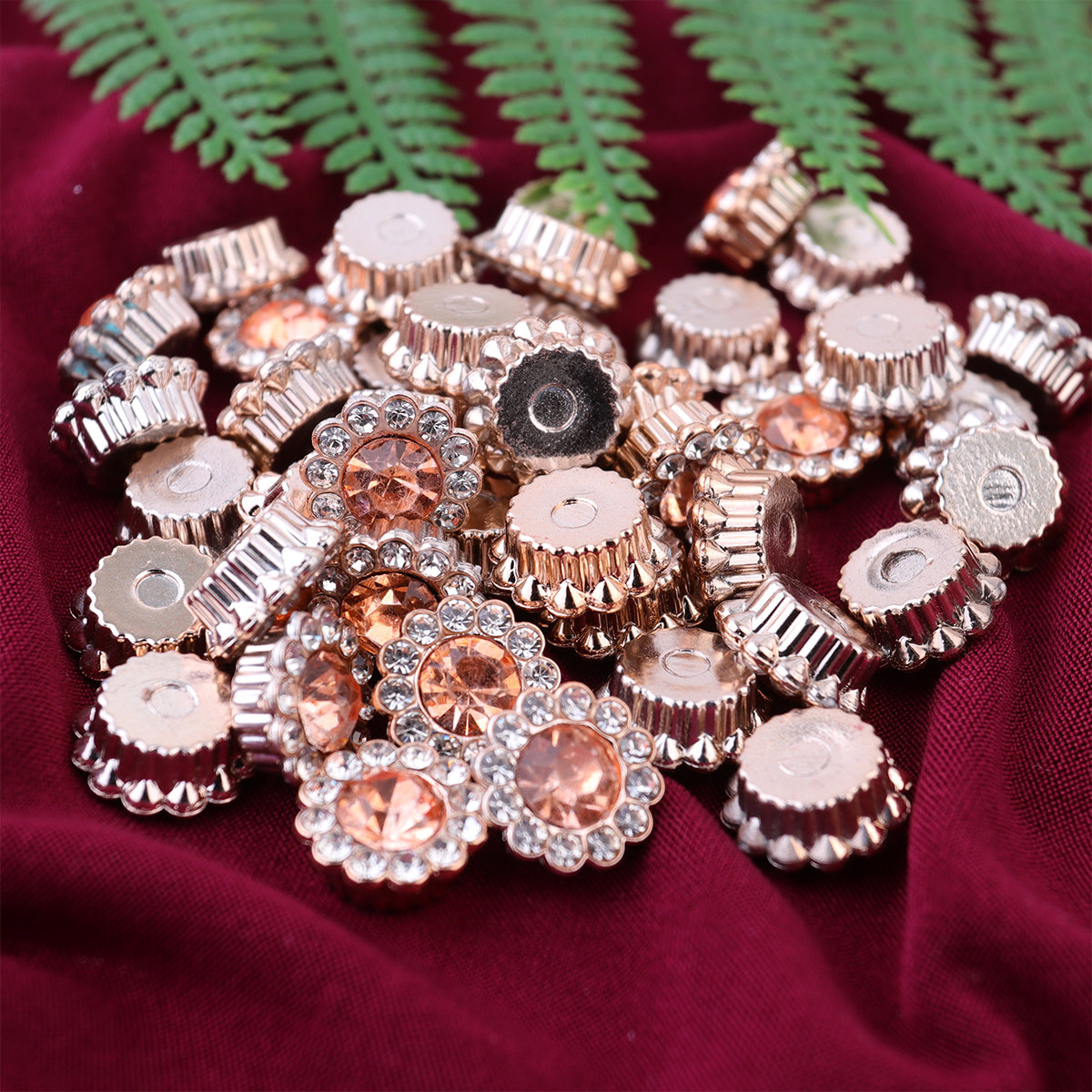 50Pcs Pearl Flower Shape Embel - огляд і ціна Embellishment Glue Craft