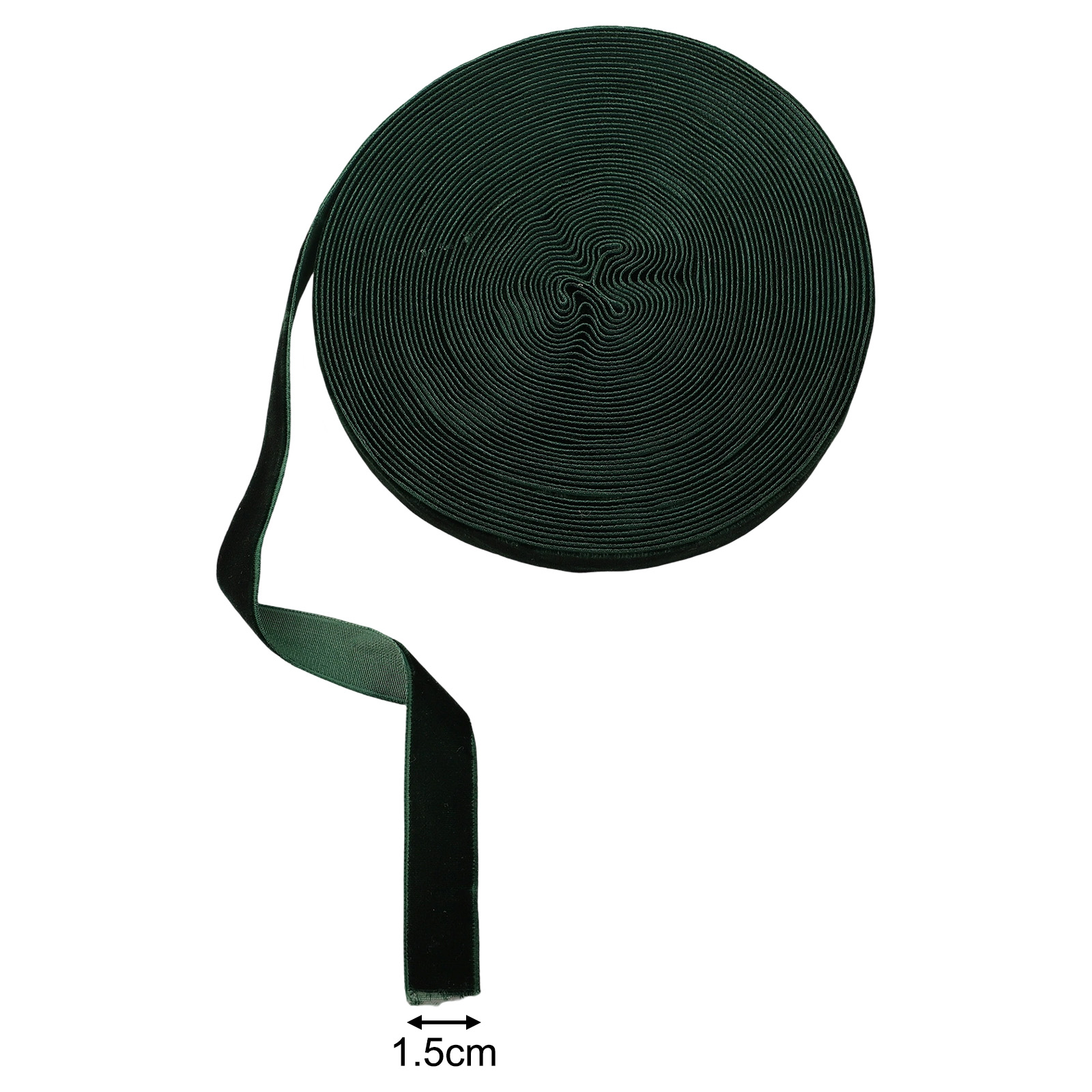 10M Roll Cloth Ribbon with Vel - огляд і ціна Velvet Ribbon Roll