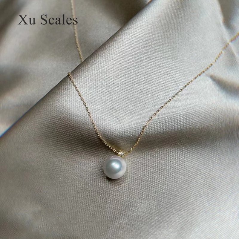 Natural Pearl Pendant 9-11mm S - огляд і ціна Pearl Trim Chain