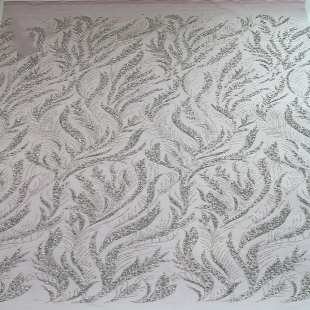 10 Hot Stamping Powder Pattern - огляд і ціна Crystal Mesh Fabric